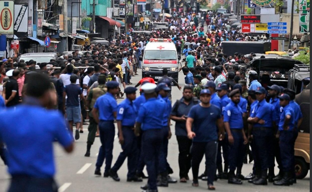 Теракт в Шри-Ланке 21.04.2019 - видео и фото