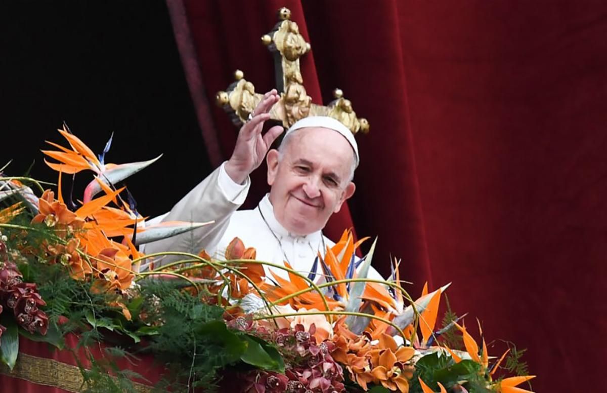 Папа Римский упомянул Украину в послании на Пасху