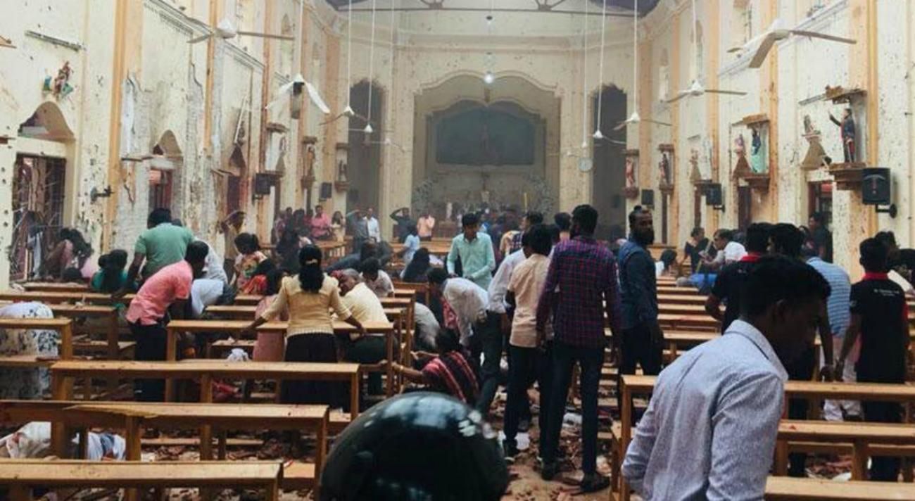 Кількість загиблих внаслідок серії терактів у Шрі-Ланці збільшилася до 290 осіб