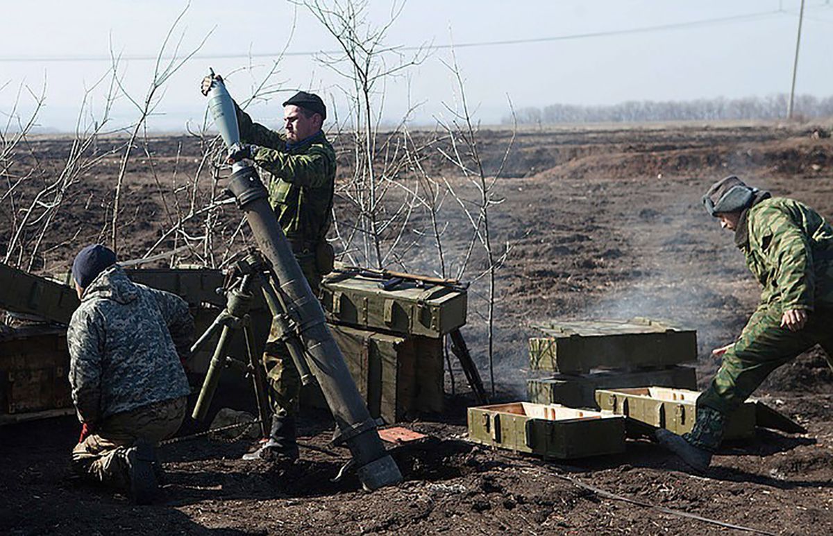 Бойовики вели вогонь із забороненої зброї на Донбасі та зазнали поранень