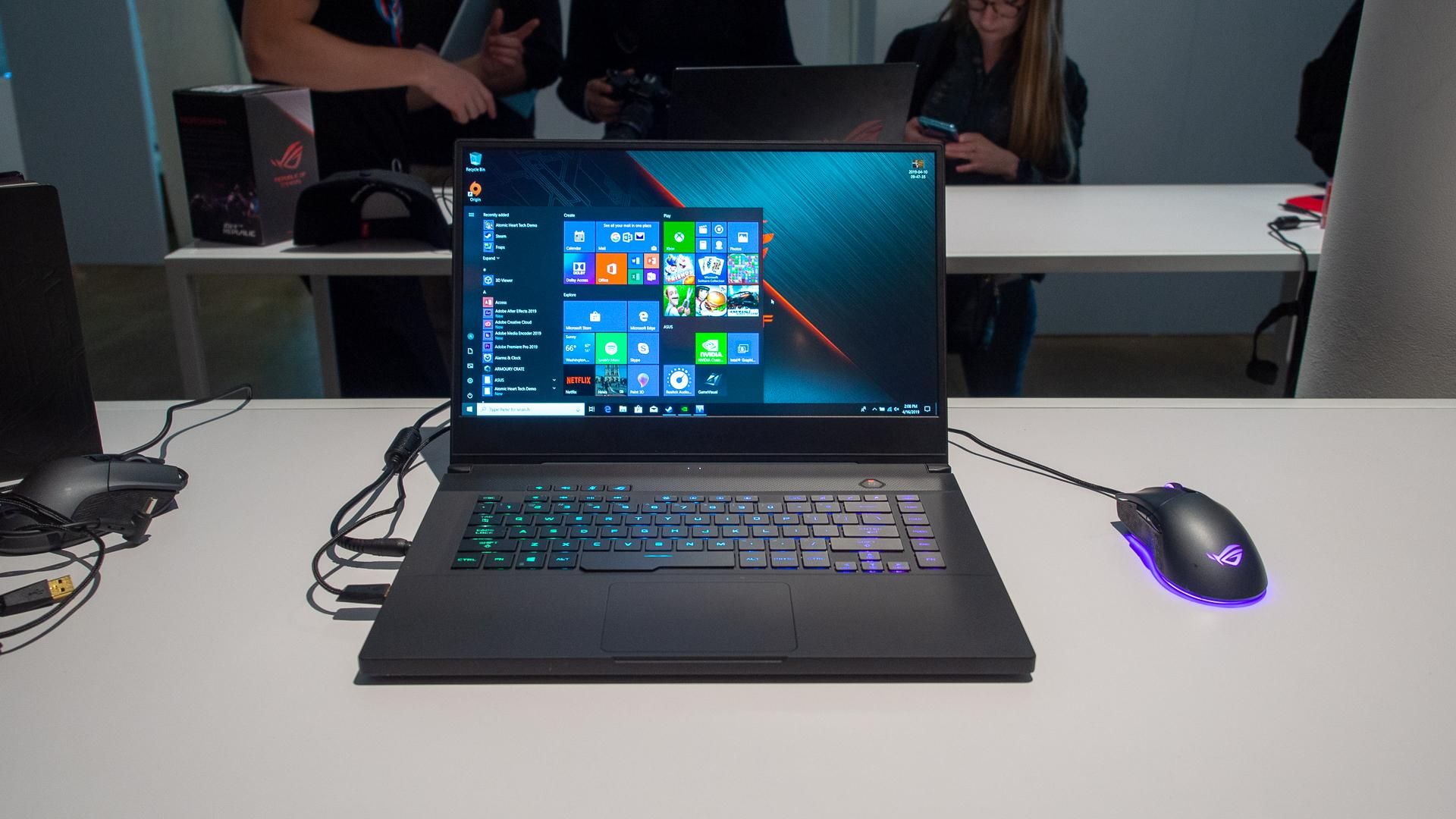 ASUS ROG Zephyrus S GX502: представили тонкий и мощный игровой ноутбук