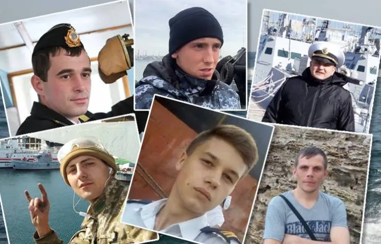 Полонені Росією українські моряки