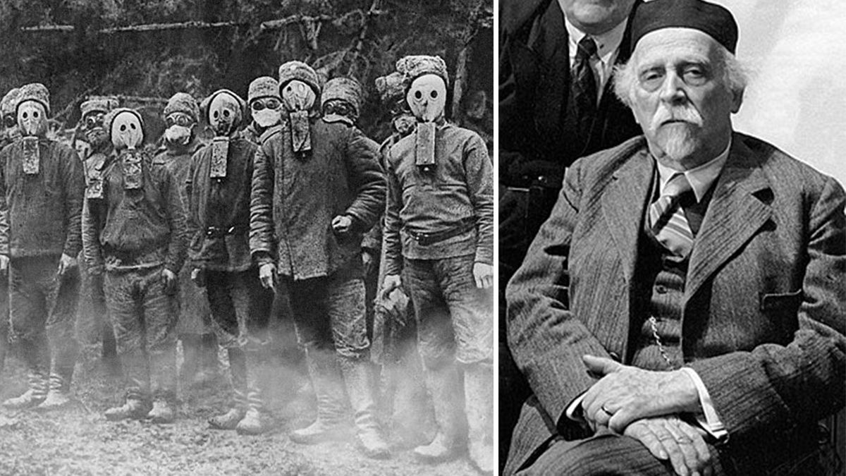 Українець, який придумав перший у світі протигаз та врятував тисячі життів Українець, який придумав перший у світі протигаз та врятував тисячі життів