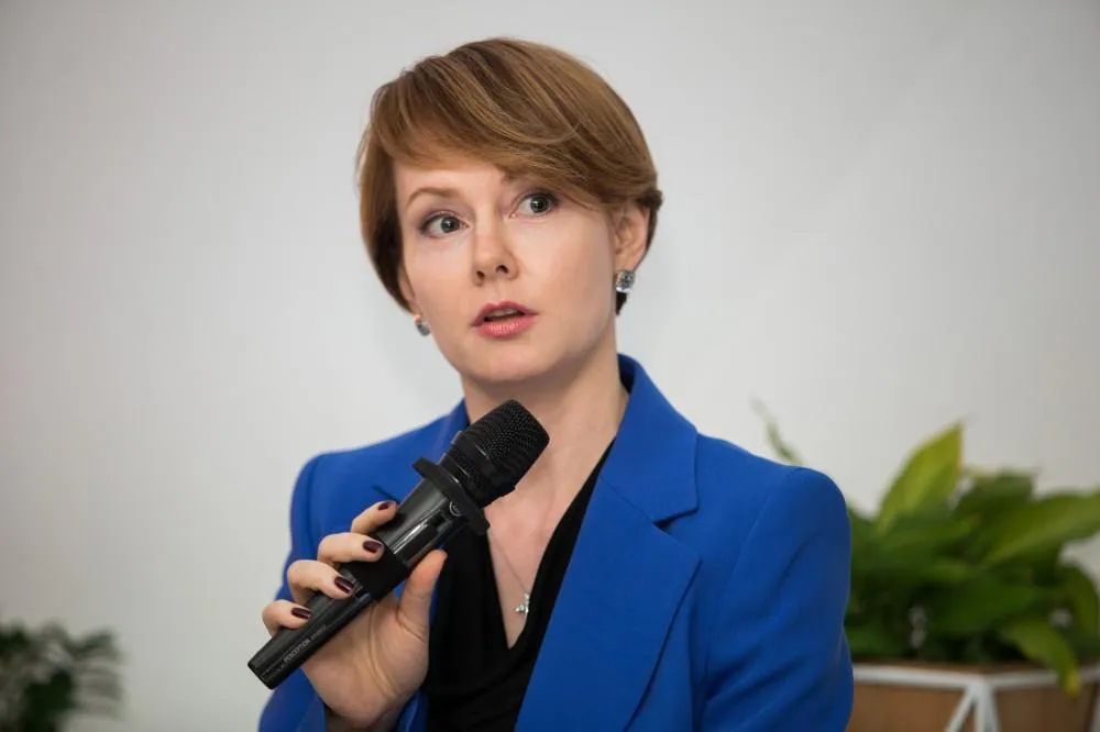 Замминистра иностранных дел Украины Елена Зеркаль