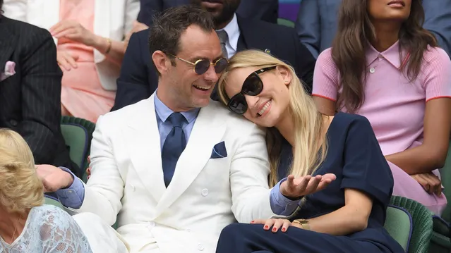 Джуд Лоу з дружиною Джуд Лоу з дружиною