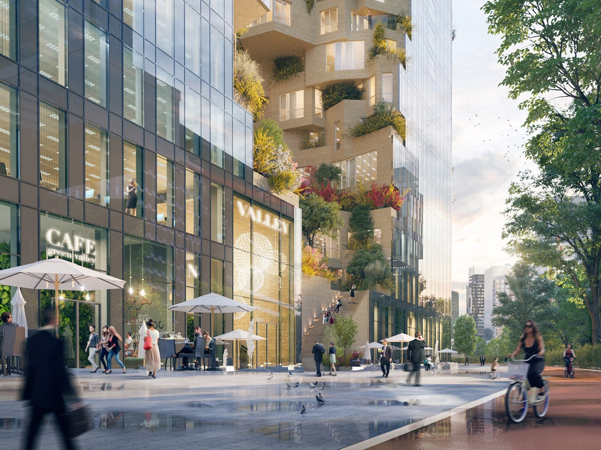 "Зеленый" небоскреб, в котором нет двух одинаковых квартир: фото невероятного проекта "Зеленый" небоскреб, в котором нет двух одинаковых квартир: фото невероятного проекта