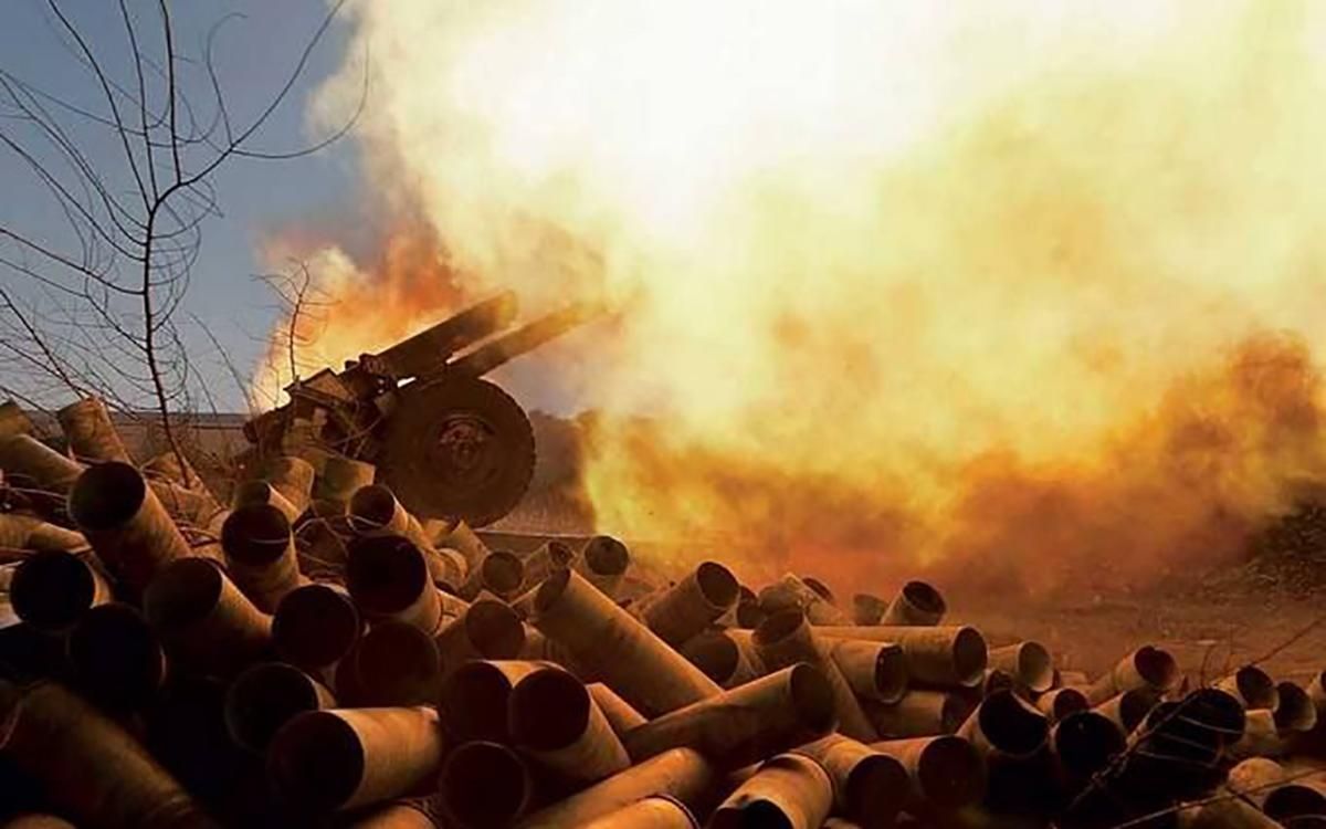 Боевики обстреляли Донбасс, прикрываясь мирными жителями: среди оккупантов много раненых Боевики обстреляли Донбасс, прикрываясь мирными жителями: среди оккупантов много раненых