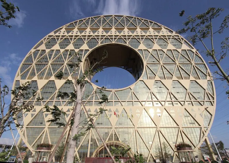 круглий хмарочос китай гуанчжоу круглий хмарочос китай гуанчжоу
