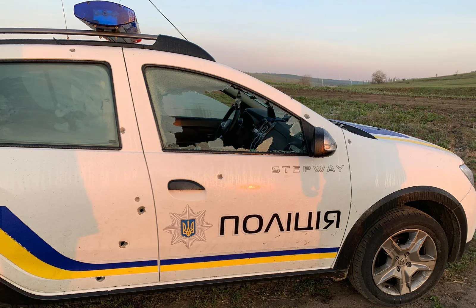 Авто поліція обстріл стрілянина Одеська область