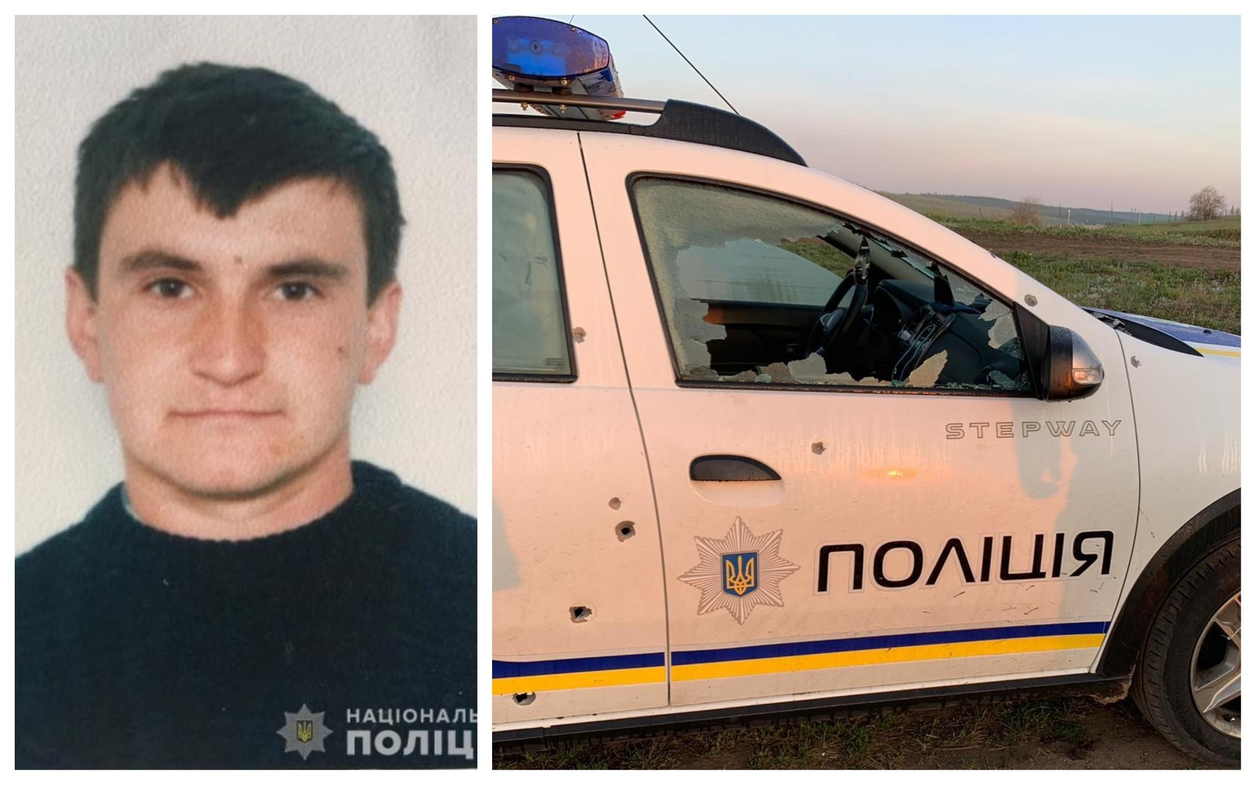 Мужчина расстрелял авто полицейских в Одесской области: фото подозреваемого