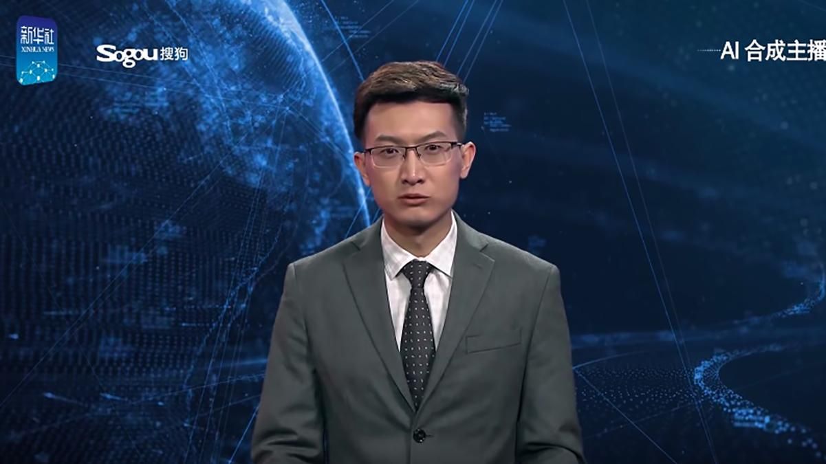 Китайці "продали" віртуального ведучого новин: цікаві деталі