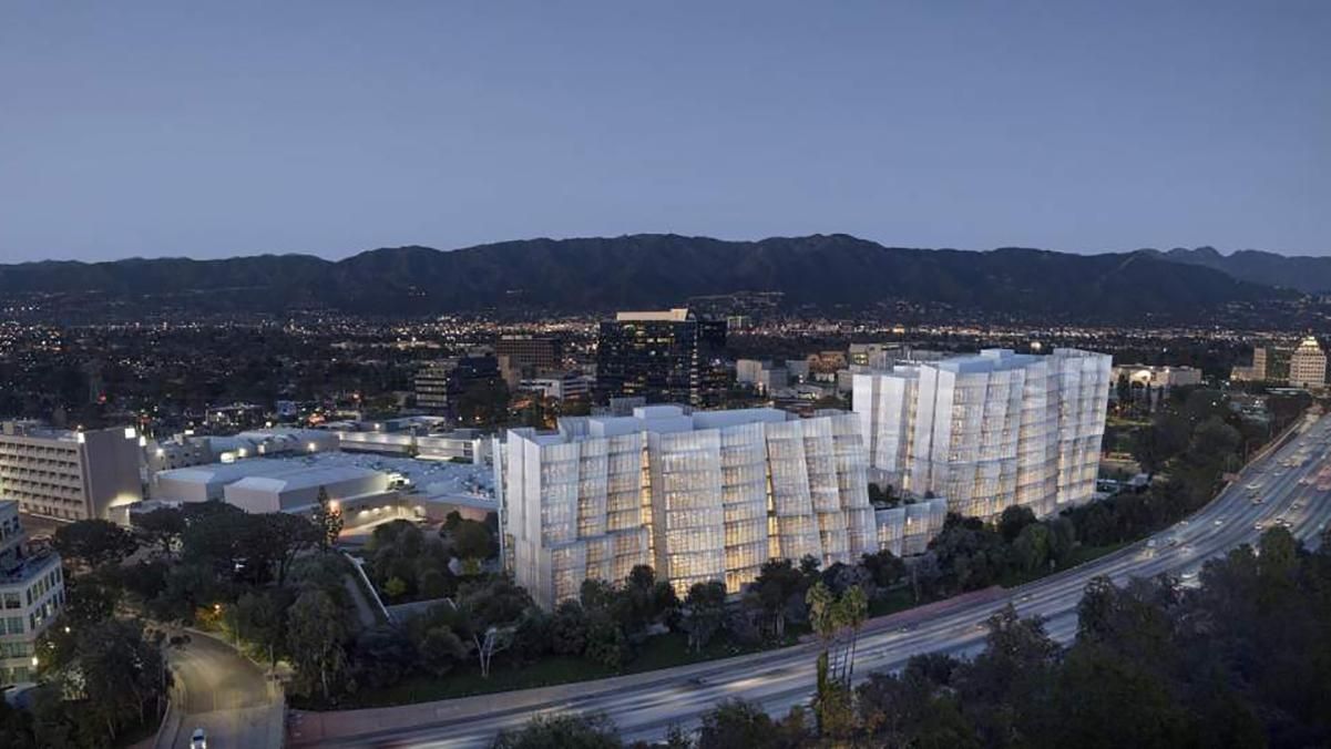 "Криві будиночки" для Warner Bros: неймовірний проект від Френка Гері "Криві будиночки" для Warner Bros: неймовірний проект від Френка Гері