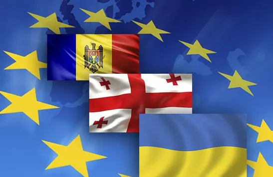 Україна, Молдова і Грузія