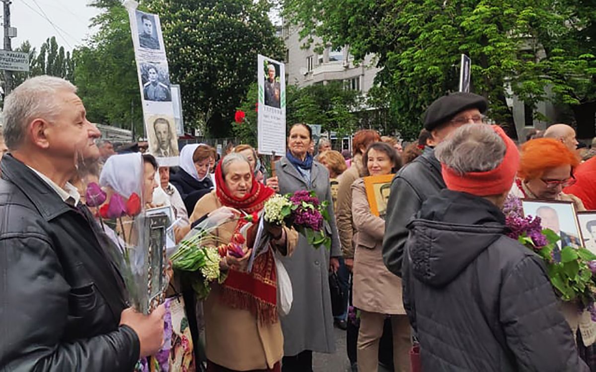 Бессмертный полк 9 мая 2019 Киев - видео и фото марша в Киеве