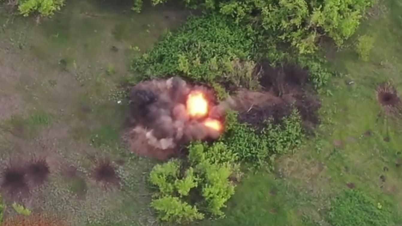 Українські бійці потужним ударом знищили трьох окупантів: ефектне відео