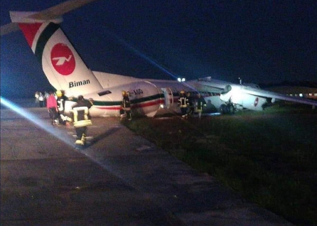 Авіакатастрофа в аеропорту М’янми: пасажирський літак розвалився на частини (фото)