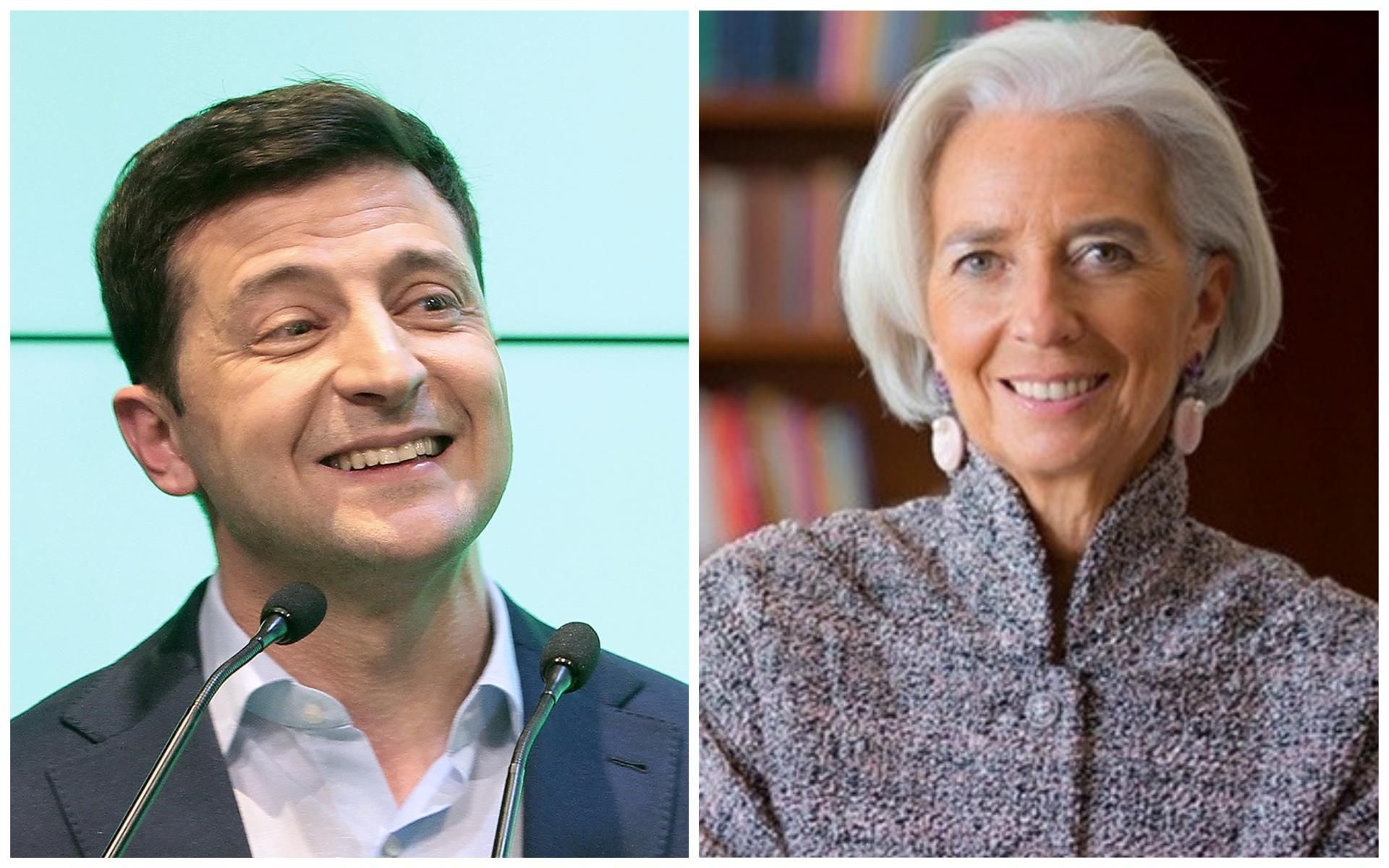 Зеленский разговаривал с главой МВФ Лагард: о чем шла речь