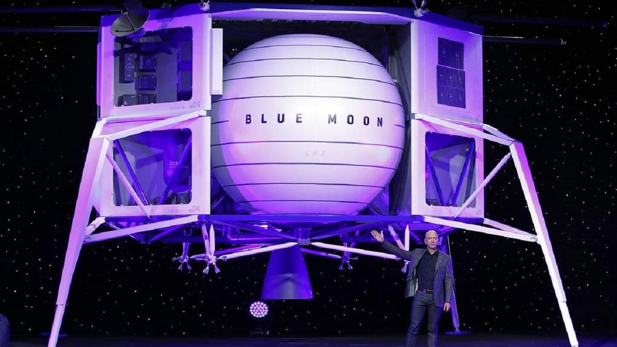 Blue Origin представила прототип аппарата для высадки на Луну