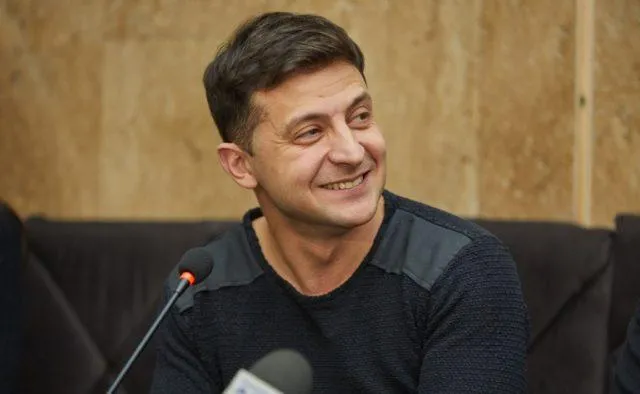 Новообраний президент Володимир Зеленський Новообраний президент Володимир Зеленський