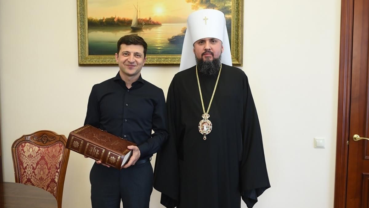 Обид нет, – Епифаний поделился впечатлениями от встречи с Зеленским Обид нет, – Епифаний поделился впечатлениями от встречи с Зеленским