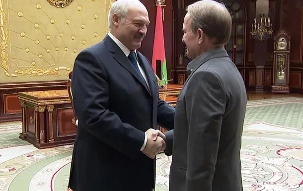 Олександр Лукашенко та Віктор Медведчук