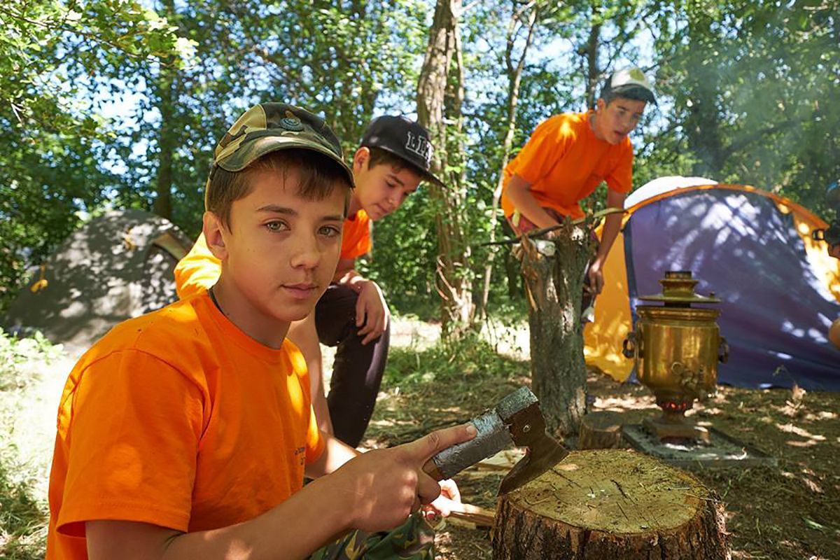 Виживання просто неба: на Черкащину з'їхалися скаути з усієї України Виживання просто неба: на Черкащину з'їхалися скаути з усієї України