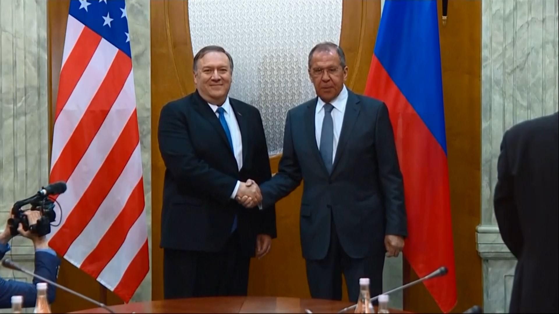 Помпео обговорив з Лавровим українське питання Помпео обговорив з Лавровим українське питання