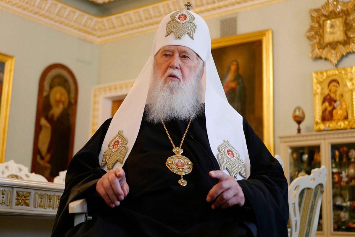 Филарет: Порошенко нарушил договоренности, Епифаний устраивает Москву Филарет: Порошенко нарушил договоренности, Епифаний устраивает Москву