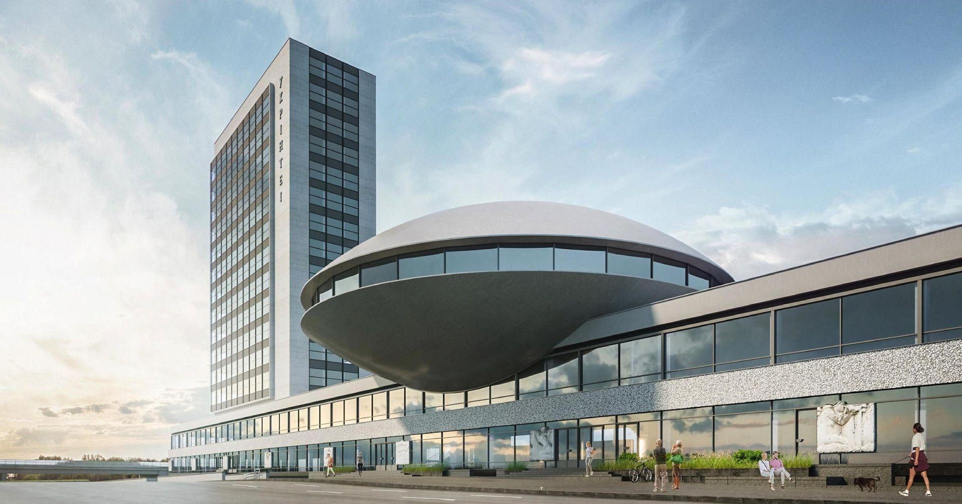 Как может измениться "Летающая тарелка" в Киеве: фото альтернативного проекта Как может измениться "Летающая тарелка" в Киеве: фото альтернативного проекта