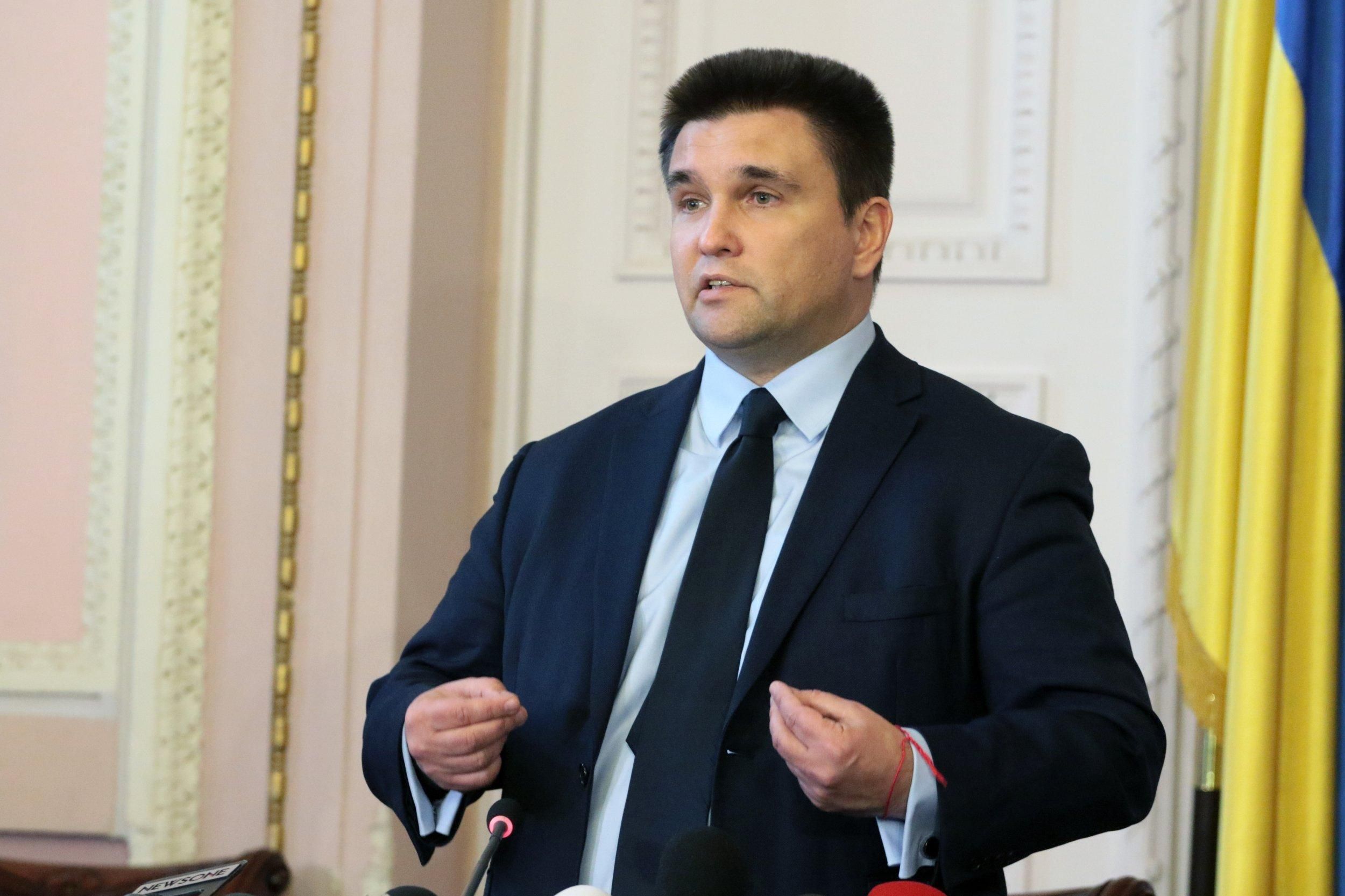 Павел Климкин подал в отставку - видео заявления Климкина
