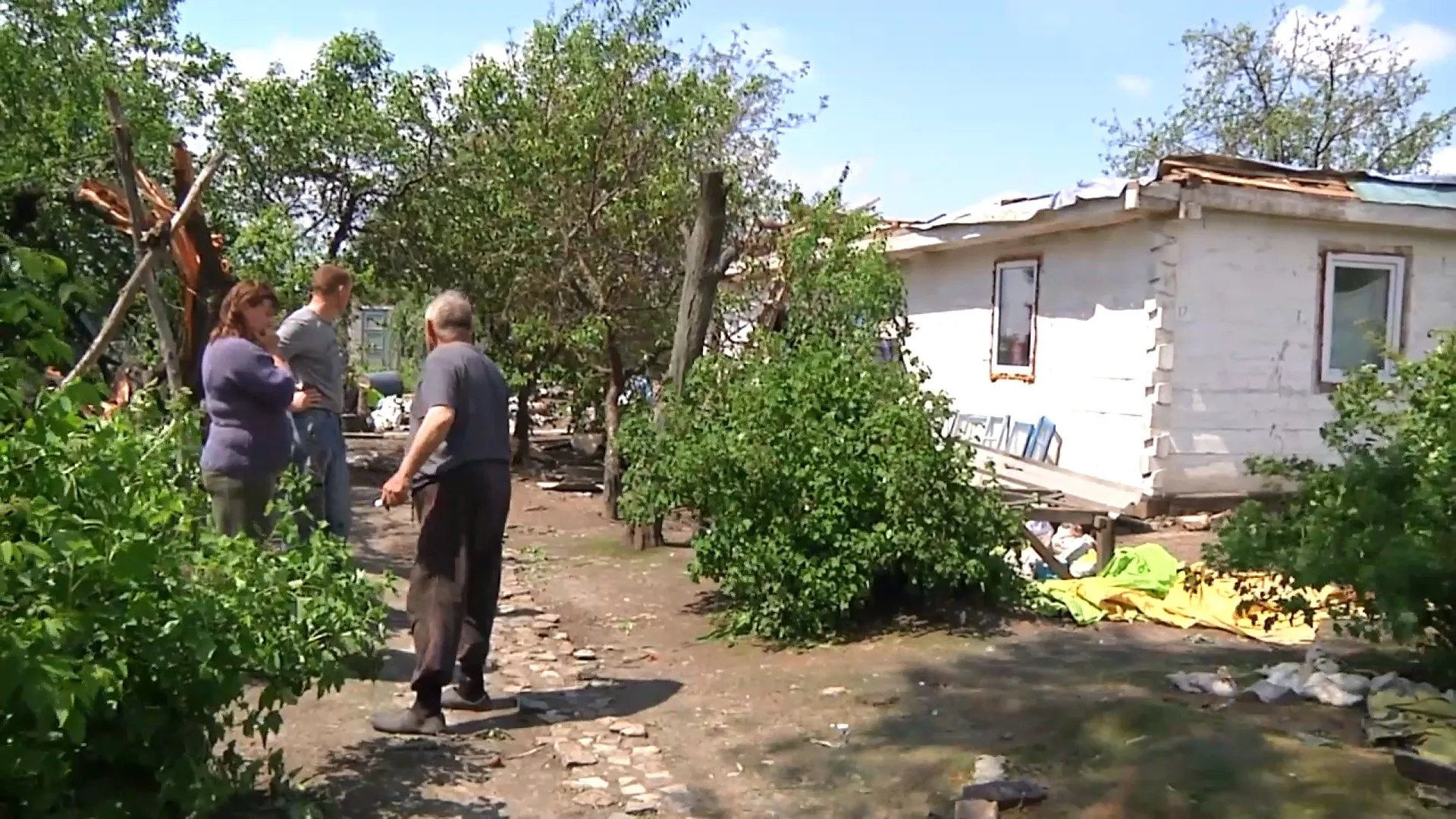 В будинку родини стихій знесла дах