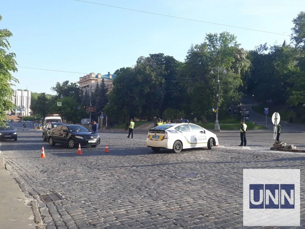 Центр Києва перекрили через інавгурацію Зеленського Центр Києва перекрили через інавгурацію Зеленського