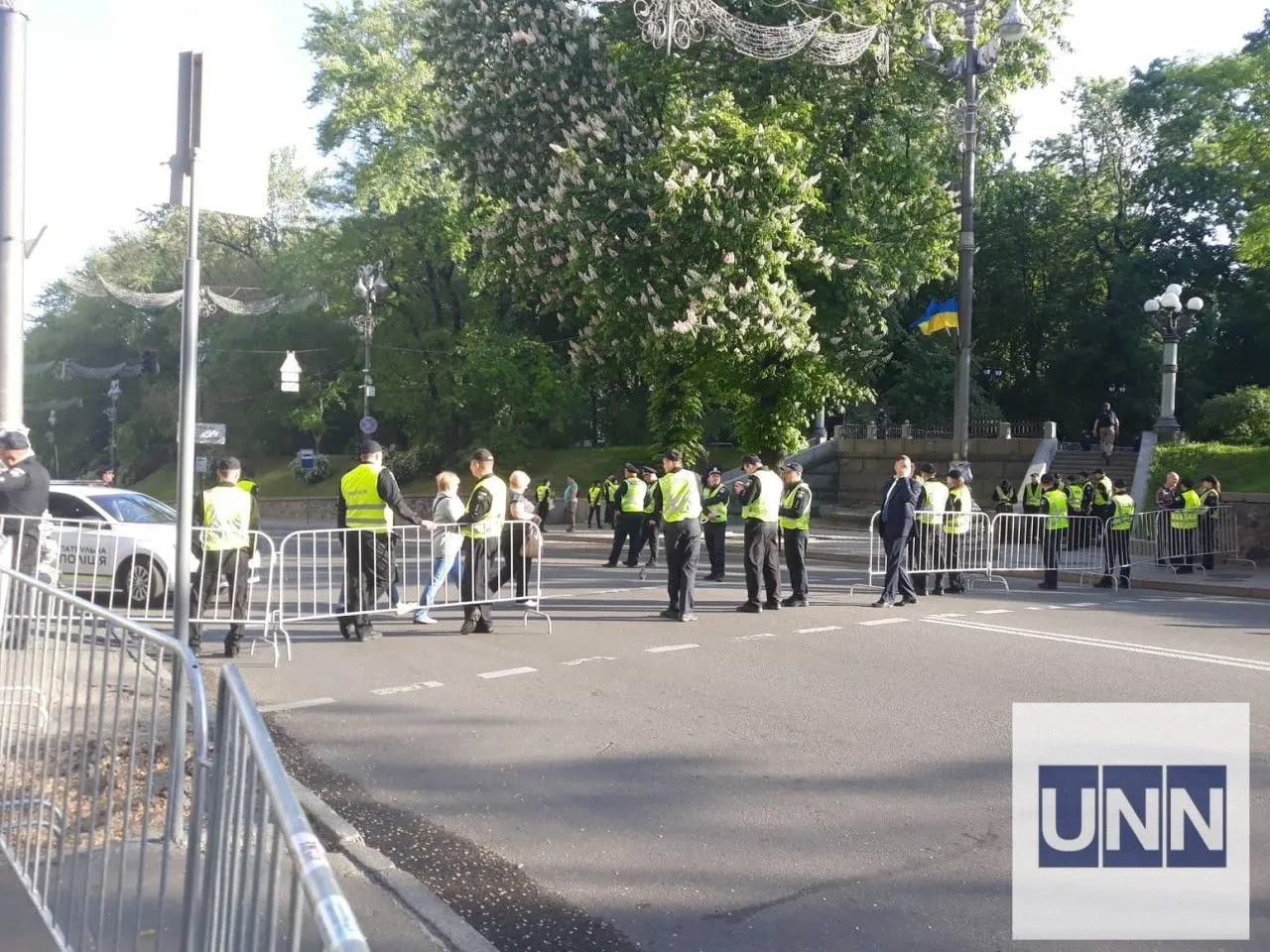 Центр Києва перекрили через інавгурацію Зеленського Центр Києва перекрили через інавгурацію Зеленського