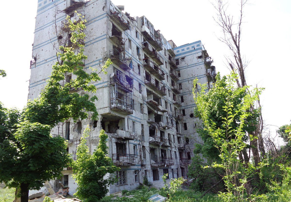 Сплошная руина: свежие фото разрушенного боевиками Донбасса опубликовали в сети