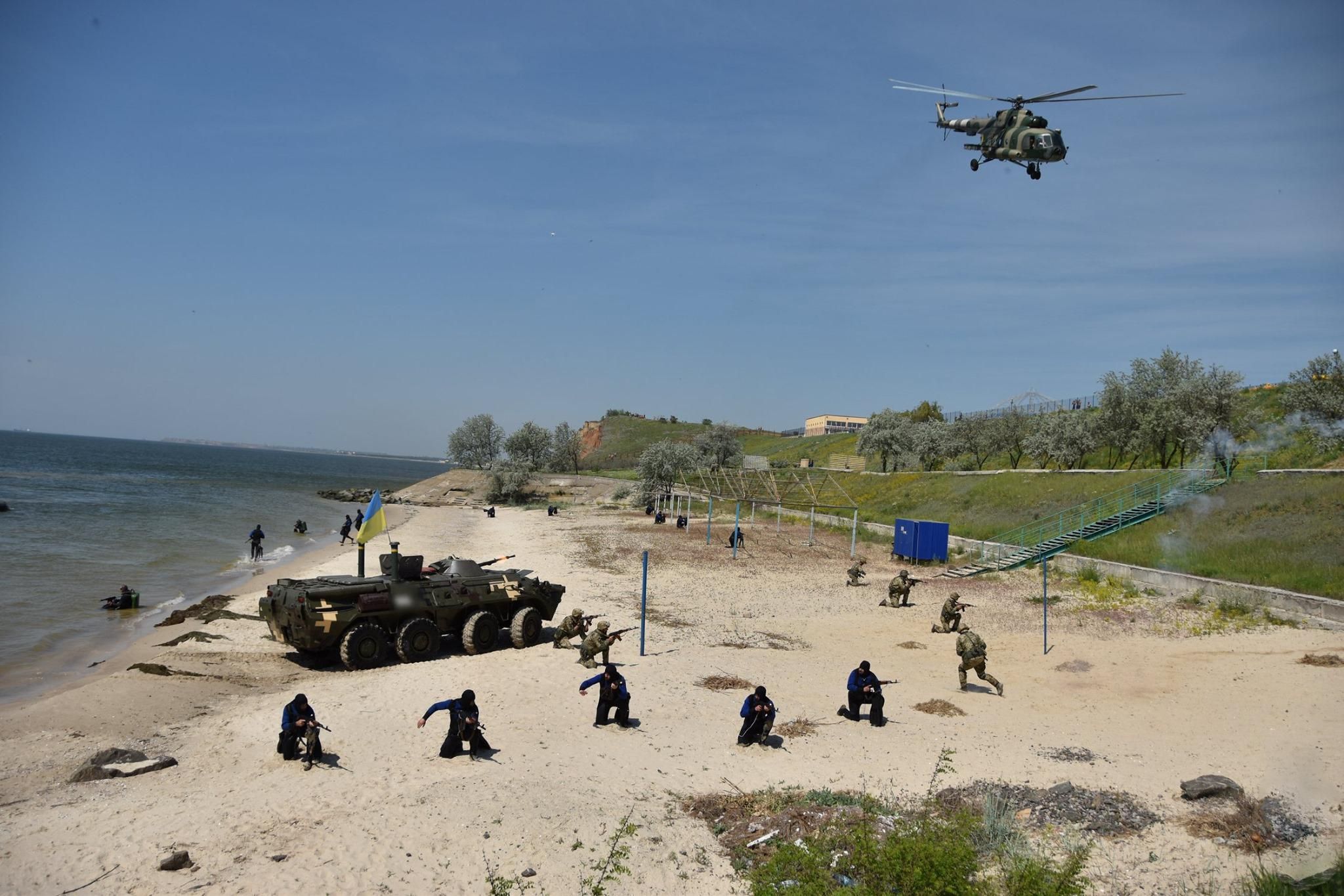 На Николаевщине прошли морские испытания резервистов: впечатляющие фото и видео