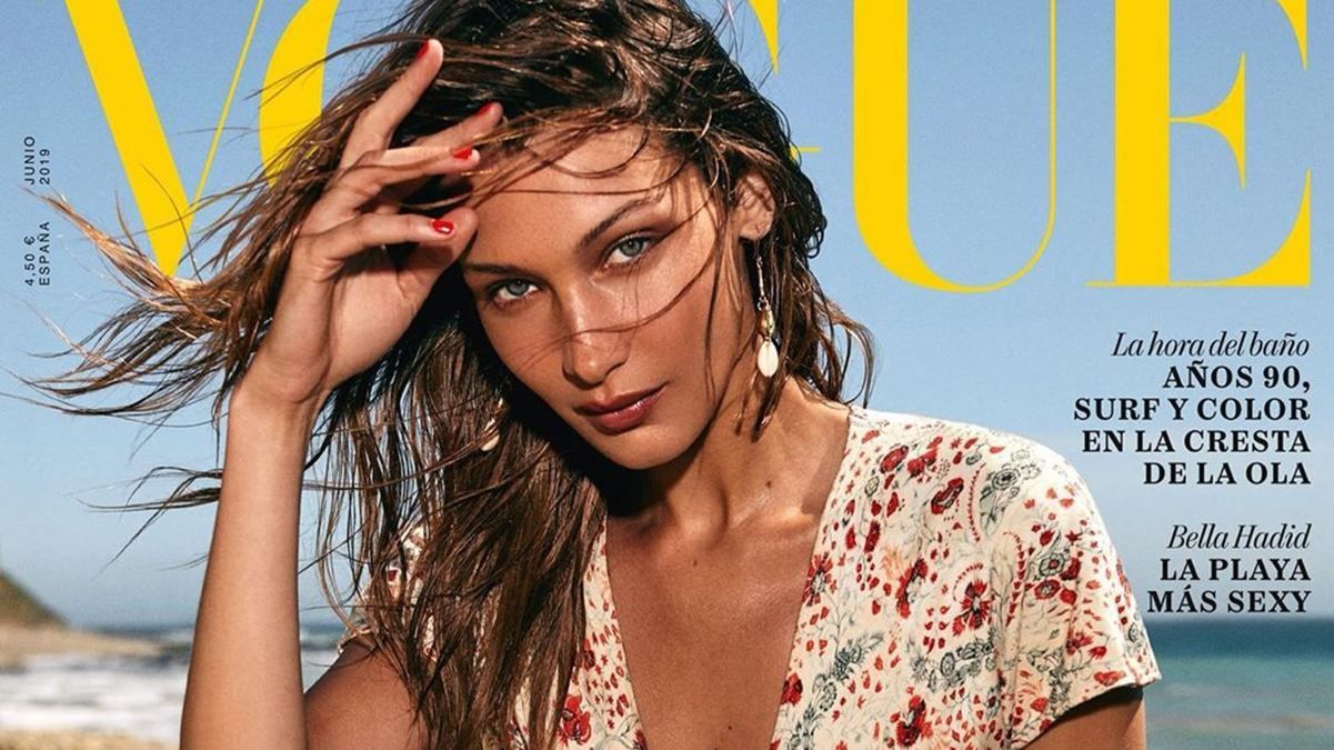 Белла Хадид стала звездой испанского Vogue: соблазнительные фото