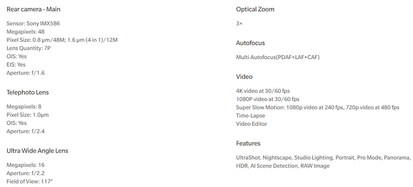 OnePlus 7 Pro OnePlus 7 Pro