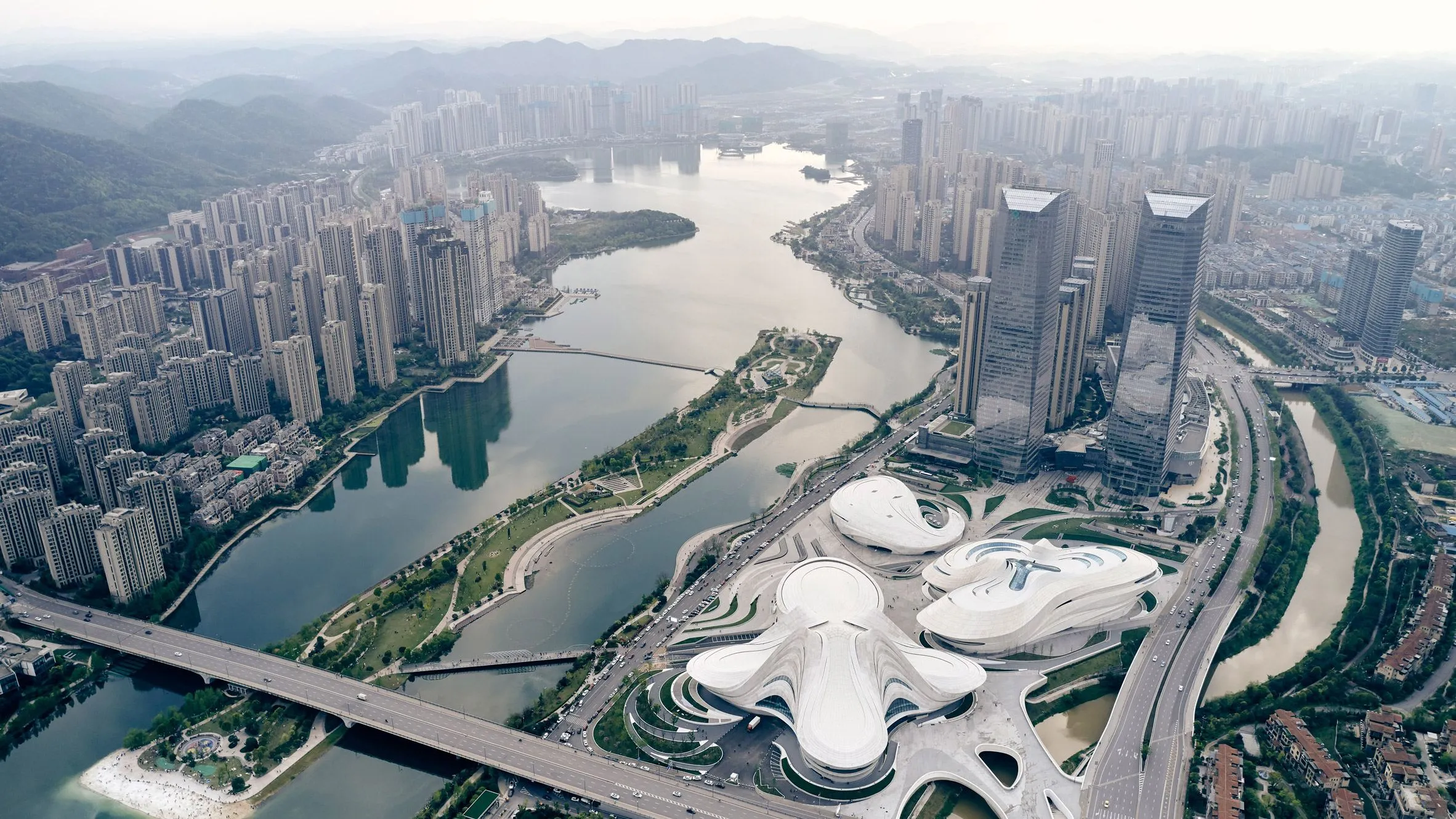 Заха Хадід Китай Чанша культурний центр Заха Хадід Китай Чанша культурний центр