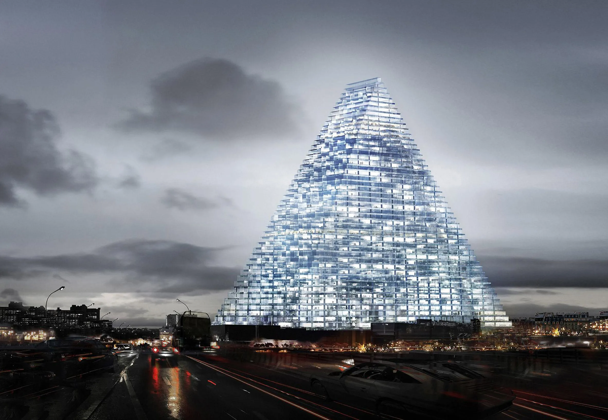 вежа піраміда Париж