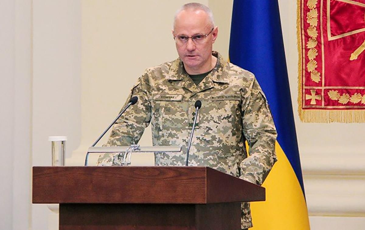 Новий начальник Генштабу оцінив можливість відкритого вторгнення Росії на Донбас Новий начальник Генштабу оцінив можливість відкритого вторгнення Росії на Донбас