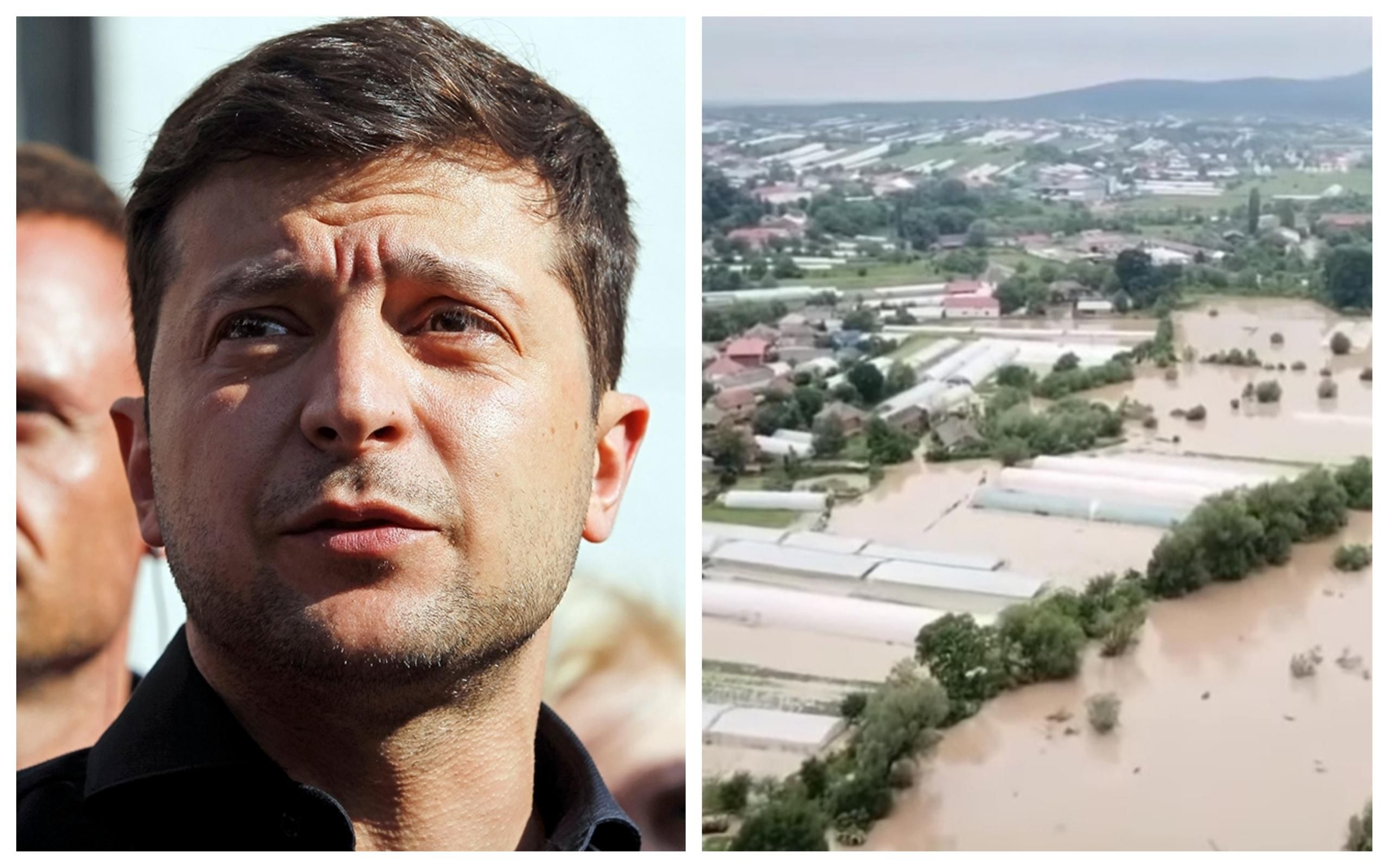 Зеленський видав указ про подолання паводків у Західній Україні Зеленський видав указ про подолання паводків у Західній Україні
