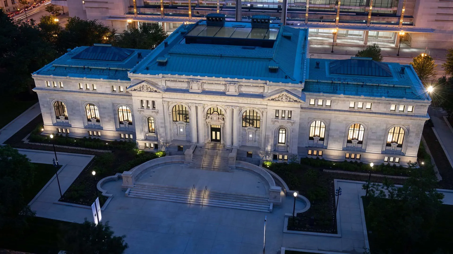 будівля бібліотека США Вашингтон Apple Store
