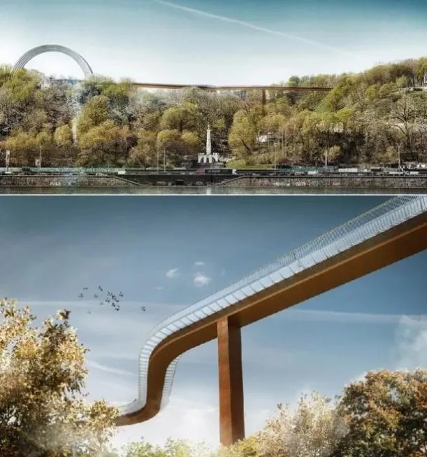 міст Кличка проект швейцарські архітектори міст Кличка проект швейцарські архітектори