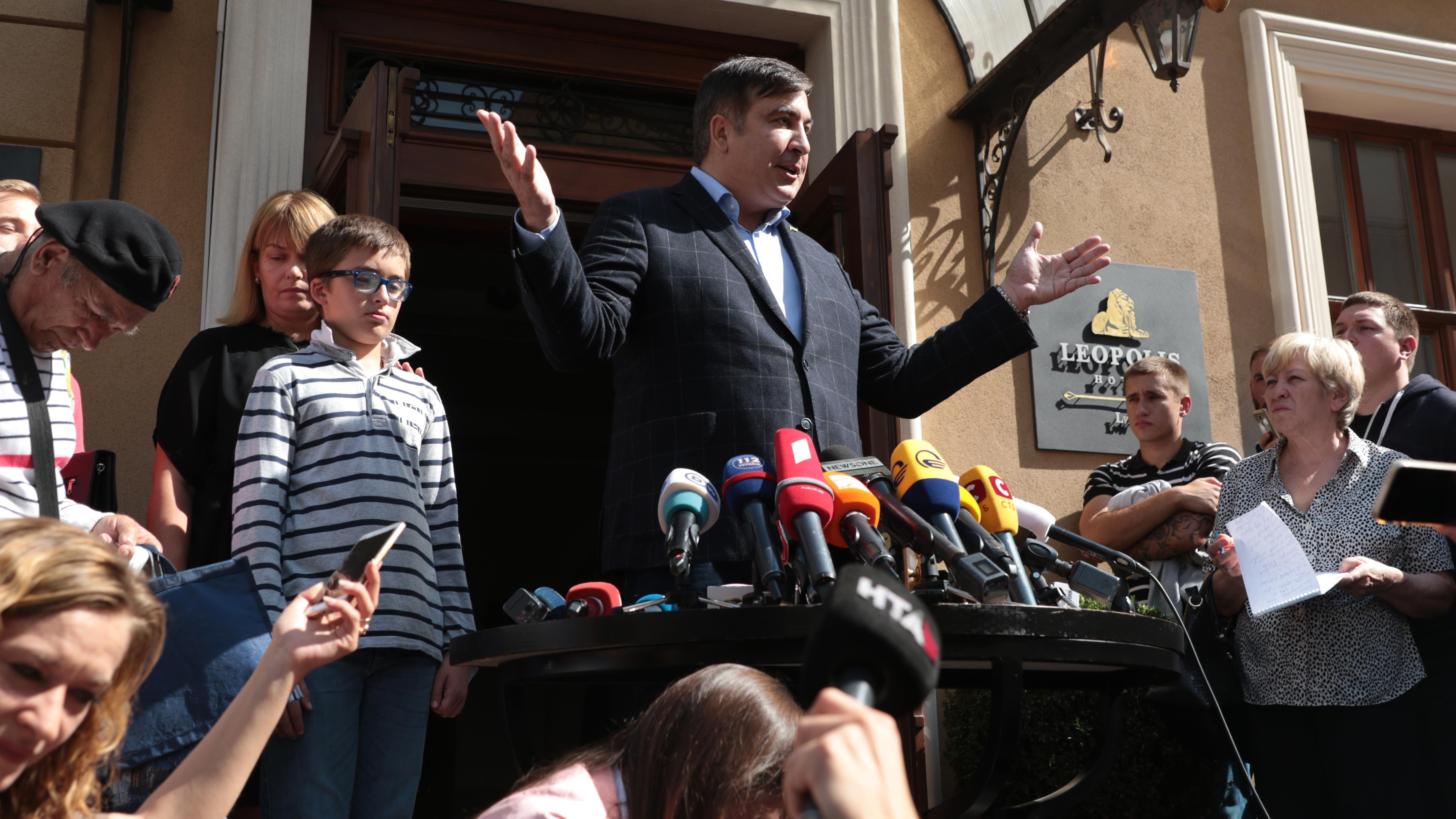 Саакашвили вернули гражданство Украины - когда он возвращается Саакашвили вернули гражданство Украины - когда он возвращается