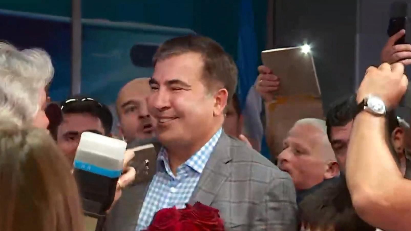 Михаил Саакашвили вернулся в Украину - фото и видео 29 мая 2019