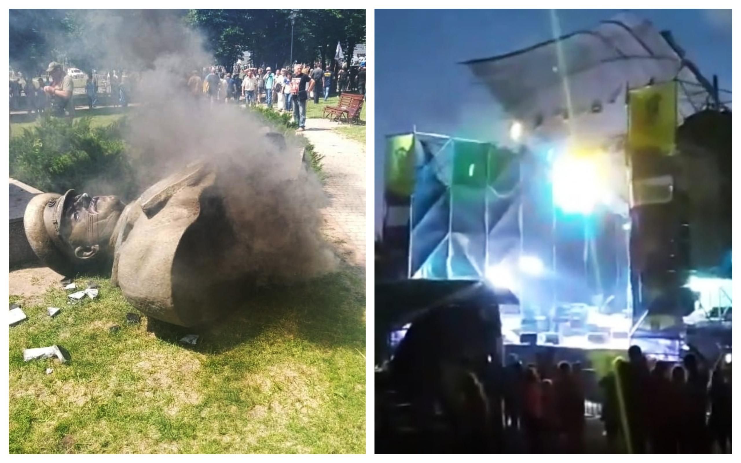 Головні новини 2 червня: в Харкові знесли Жукова, трагедія на Kozak Fest Головні новини 2 червня: в Харкові знесли Жукова, трагедія на Kozak Fest