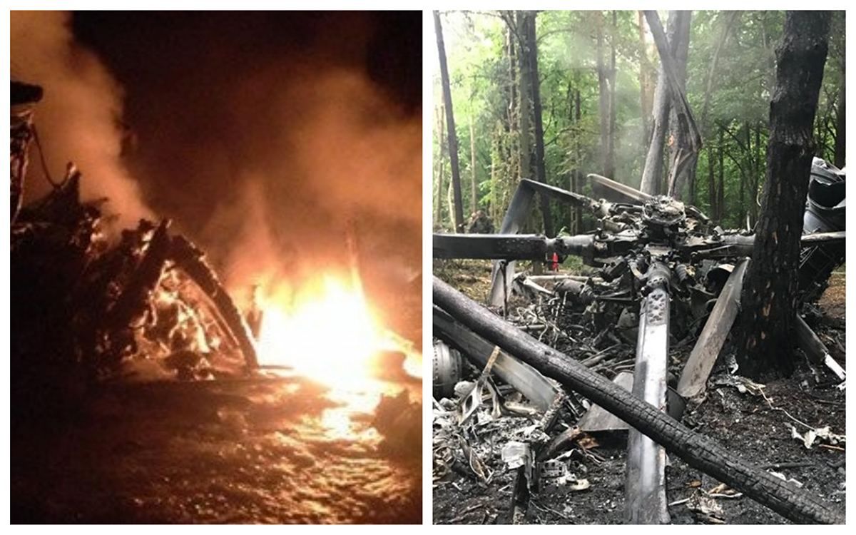 Яка причина катастрофи військового вертольота на Рівненщині: кілька версій Яка причина катастрофи військового вертольота на Рівненщині: кілька версій