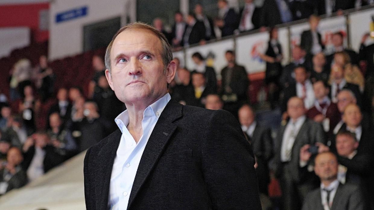 Как Медведчука показывают российскому зрителю Как Медведчука показывают российскому зрителю