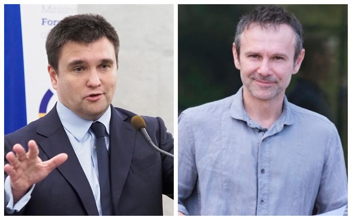 Клімкін розмовляв з Вакарчуком про приєднання до його партії "Голос" Клімкін розмовляв з Вакарчуком про приєднання до його партії "Голос"