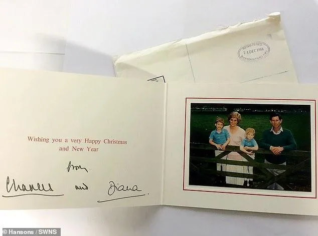 Знайдені різдвяні листівки королівської сім'ї